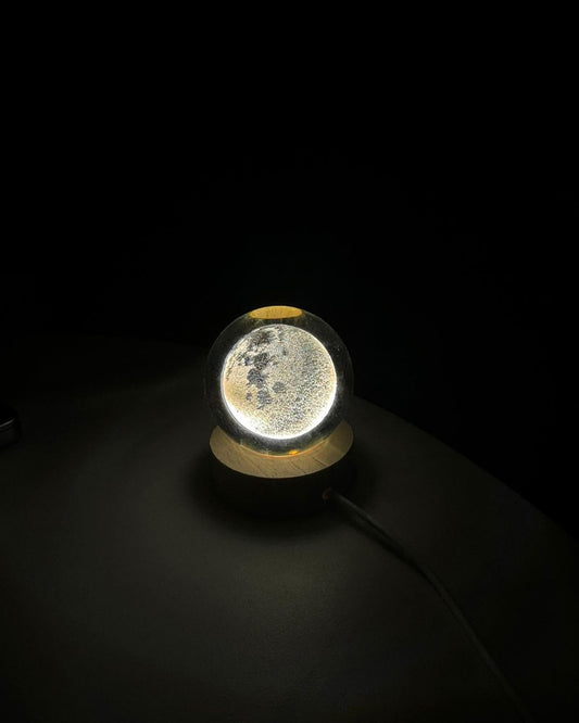 Lunar Crystal Moon Lamp