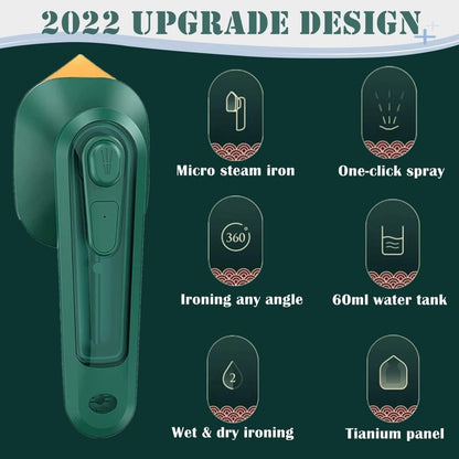 Mini portable steam iron