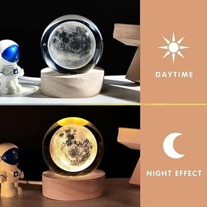 Lunar Crystal Moon Lamp