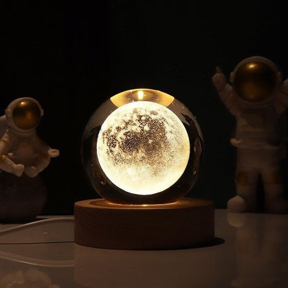 Lunar Crystal Moon Lamp
